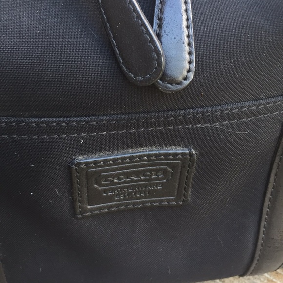 Black COACH SATCHEL - Picture 3 of 5